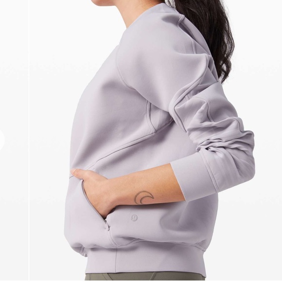 Lululemon City Sweat Crew in Iced Iris - Picture 9 of 9